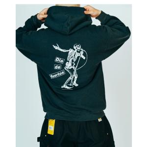 パーカー JERZEES ジャージーズ / ”DIA DE MUERTOS”PULL HOODIE メンズ レディース
