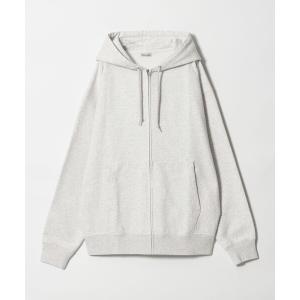 パーカー 「Steven Alan」 ウラケ ジップ フーデイー メンズ
