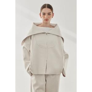 「ALEXIA STAM」 コート FREE アイボリー レディース