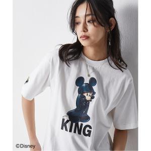 「Disney」 半袖Tシャツ LL オフホワイ...の商品画像