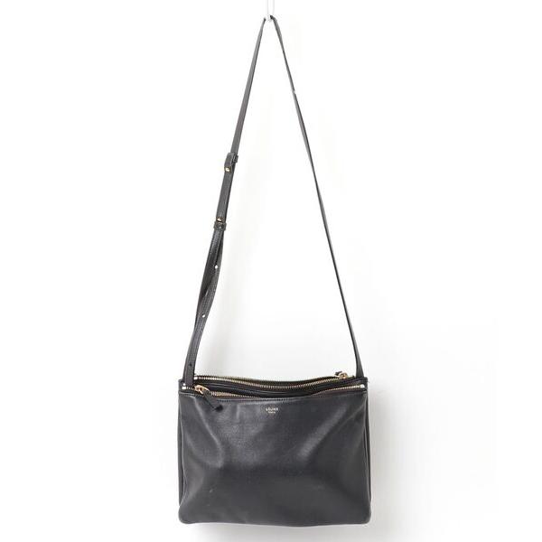 「CELINE」 ショルダーバッグ - ブラック レディース