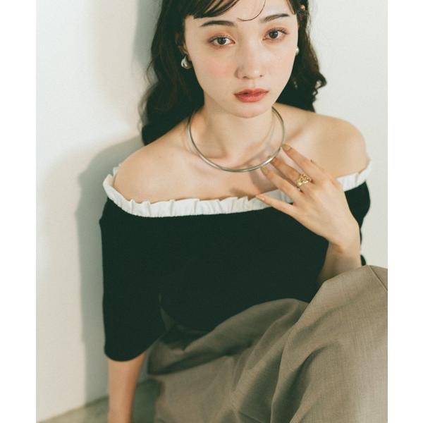 「VANNIE U」 半袖カットソー FREE ブラック レディース