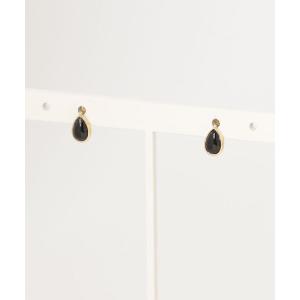 「cui-cui」 ピアス（両耳用） FREE ブラック レディース