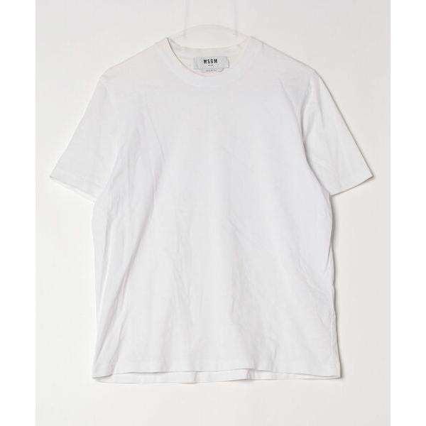 「MSGM」 半袖Tシャツ S ホワイト レディース