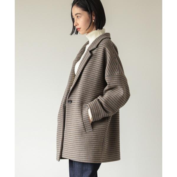 「LOWRYS FARM」 チェスターコート FREE グレー レディース