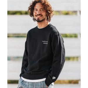 トレーナー スウェット msw1816-12oz heavy weight sweatshirt with heart patch トレーナー(1M2