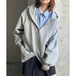 パーカー ヴィンテージダンボールWZIPパーカー「セットアップ対応」 レディース