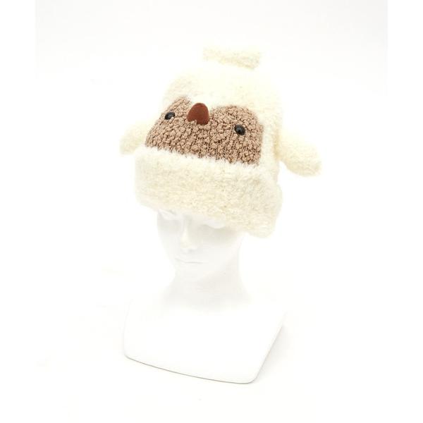 ニット帽 ニットキャップ レディース an meets zakka ペンギンモンスターニット帽 レデ...