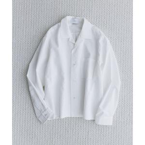 シャツ ルーズベーシッククロップドシャツ - バブルタッチ / Loose Basic Cropped Shirt - Bubble Touch