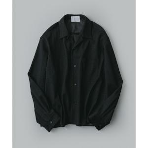 シャツ LOOSE BASIC SHIRT ”LAME HERRINGBONE” / ルーズベーシックシャツラメヘリンボーン メンズ レディース