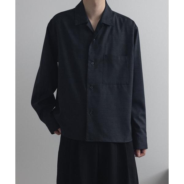 シャツ ルーズベーシッククロップドシャツ「shadow glen check」/ loose bas...