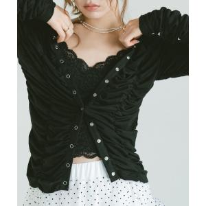 tシャツ リングスナップシャーリングシアートップス / カーディガン レディース｜ZOZOTOWN Yahoo!店