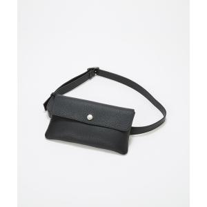 ウエストポーチ ウエストバッグ 「Breath TOPKAPI」ELAN エラン シュリンクレザー 3way ミニ ボディバッグ レディース