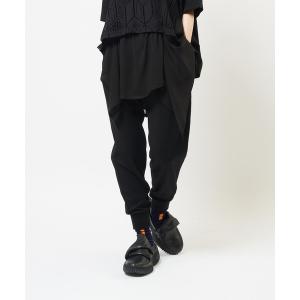 スウェットパンツ ジャージ ミックスフリルパンツ レディース メンズ