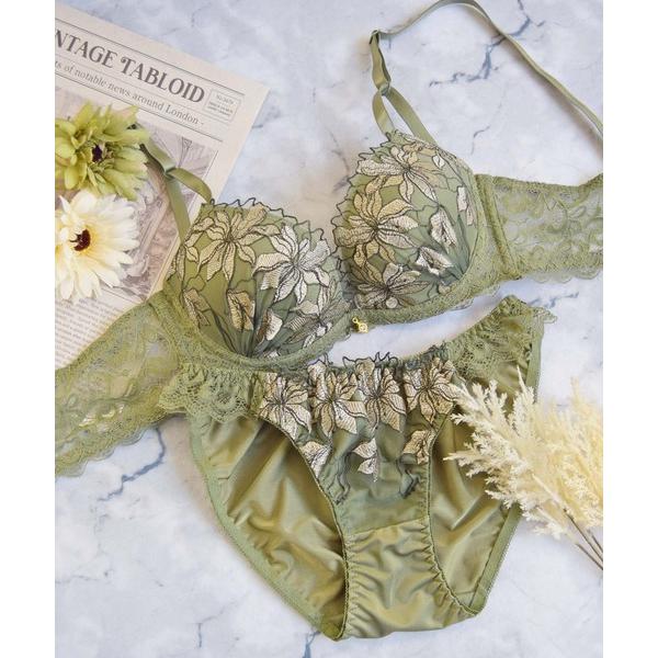 ブラジャー ショーツセット 「美谷間＆丸胸を叶える！ナチュ盛りメイクブラ♪」上下セット/A~D/脇高...