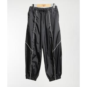 パンツ サイドラインタフタパンツ レディース メンズ