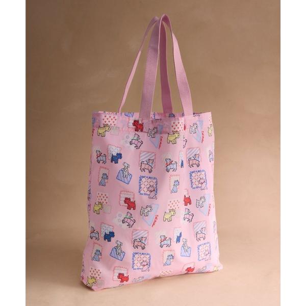 トートバッグ フォルダウェイ トートバッグDog Patchwork レディース