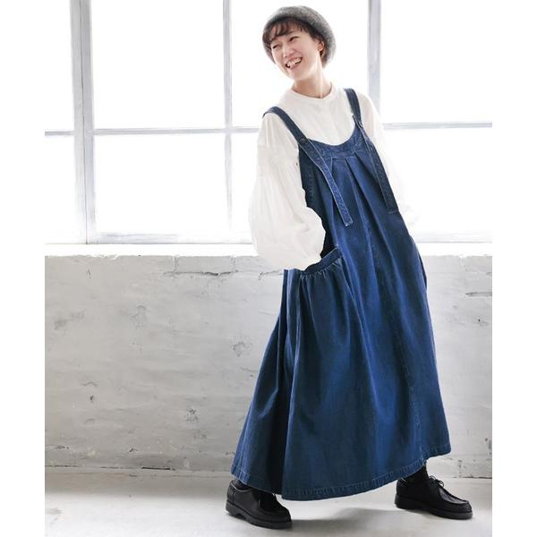 ジャンパースカート まいにち寄り添う、デニムのワンピース。