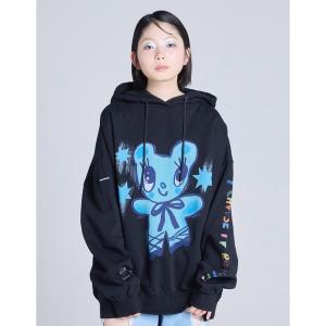 パーカー little sunny bite x Humberto Cruz bear hoodie レディース メンズ