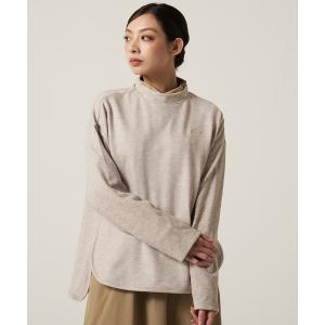 tシャツ マシュマロリブ フロー プルオーバー レディース