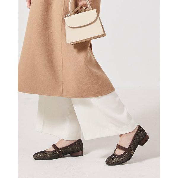 バレエシューズ パンプス キラキラストラップバレエ800