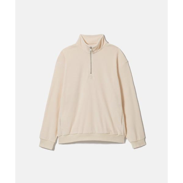 SEAGREEN(シーグリーン) PLANE PILE HALFZIP PULLOVER メンズ