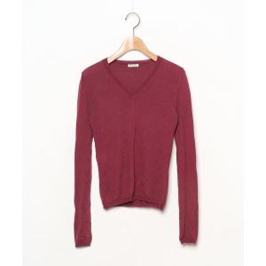 「miu miu」 長袖ニット 38 ピンク レディース