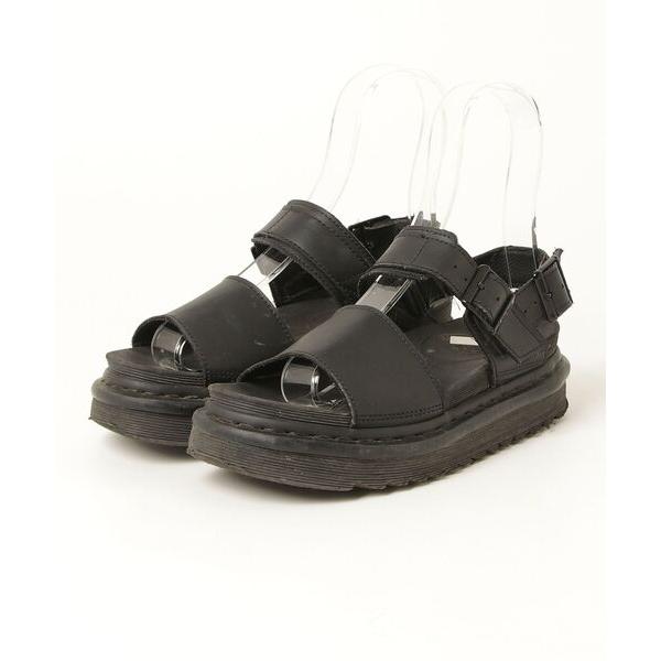 「Dr. Martens」 フラットサンダル 36 ブラック レディース
