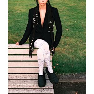 サンダル 「SUBU/スブ」SUBU VAMP Platform Circle BLACK/スブ ヴァンプ プラットフォームサークルブラック/厚底 レ