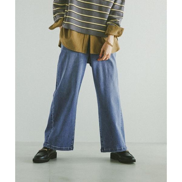 ジーンズ デニム デニムパンツ GOODデニムあったかイージーパンツ/599587 レディース