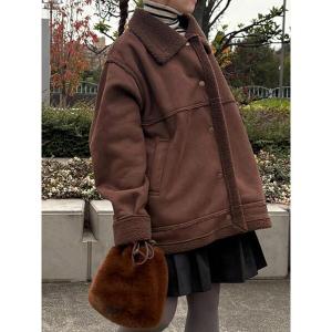 コート アウター エコムートンジャケット レディース