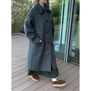 コート アウター ミニシャギーコート レディース