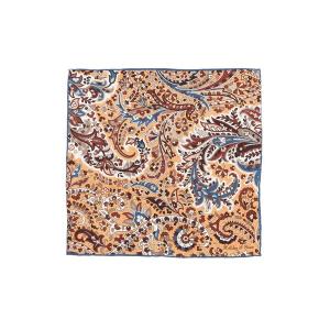 BEAMS F（ビームスF） マフラー Holliday ＆ Brown / リバーシブル