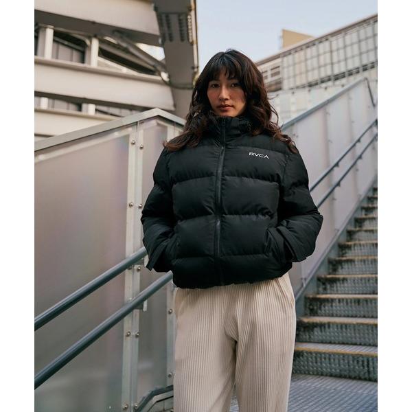 ブルゾン アウター RVCA レディース BALANCE PUFFER HD JACKET ジャケッ...