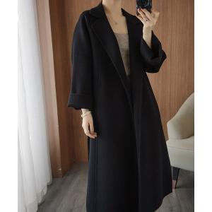 コート チェスターコート ロング丈ガウンコート レディース
