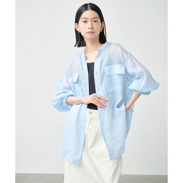 ブラウス シャツ 「KHA:KI / カーキ」R.A.F. ミドルシャツ レディース