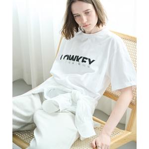 tシャツ 「KHA:KI / カーキ」BOX TEE -LOWKEY- レディース