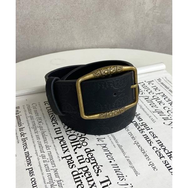 ベルト アンティーク調ウエスタンベルト レディース