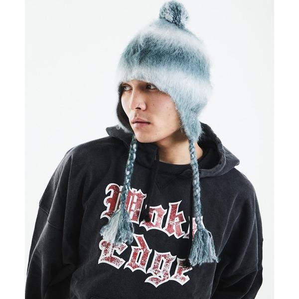 ニット帽 ニットキャップ ニットキャップ｜Gradation Mohair Pilot Cap｜WO...