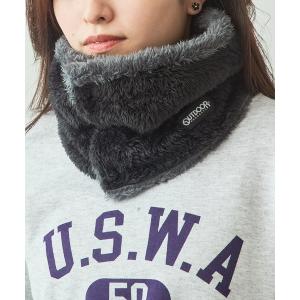ネックウォーマー スヌード 「OUTDOOR PRODUCTS」788-1094 ボタン付きボアネックウォーマー メンズ レディース