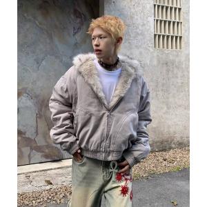 mushwear（マッシュウェア） ブルゾン アウター ボリュームファー