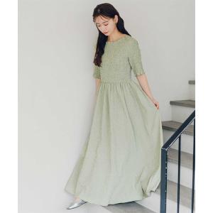titivate（ティティベイト） ワンピース 切替ギャザーワンピース