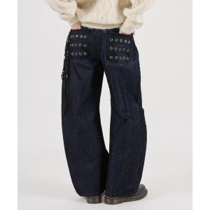 パンツ FLOCKY EYELET CARVING PANTS レディース メンズ