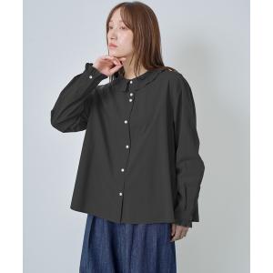 ブラウス シャツ 「KELEN / ケレン」フリル衿デザインブラウス レディース
