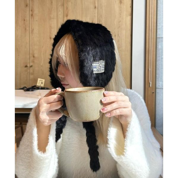 ふわふわファーバブーシュカ