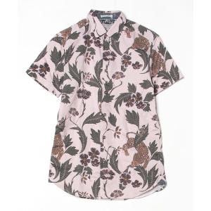 「Ted Baker」 半袖シャツ 2 ピンク メンズ