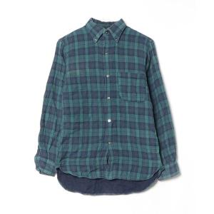 「45R」 長袖シャツ 1 グリーン レディース