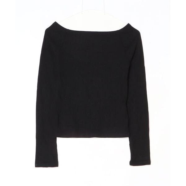 「MINERTE」 長袖カットソー FREE ブラック レディース