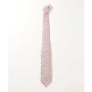 「BVLGARI」 ネクタイ - ピンク メンズ
