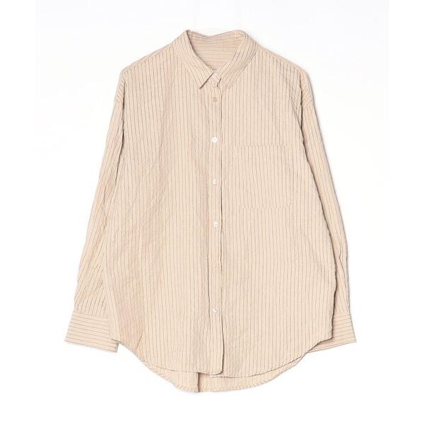 「MINERTE」 長袖シャツ FREE ベージュ レディース